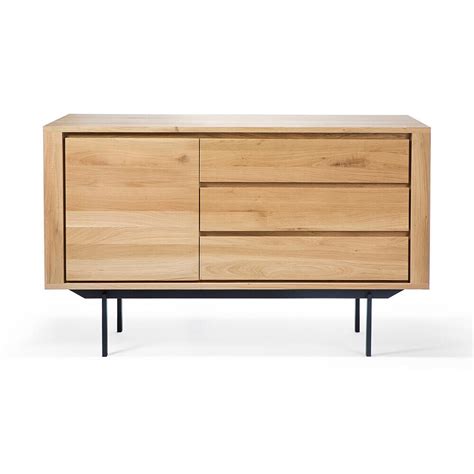 Ethnicraft Sideboard Shadow With Door And Drawers Natural Oak