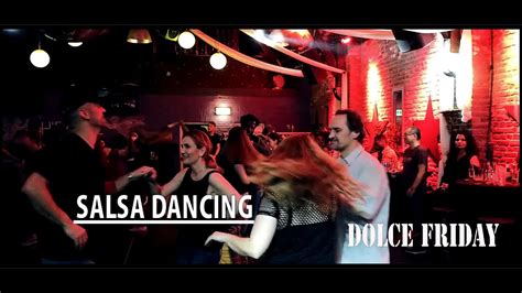 Salsa Dancing Rumbeando El Dan Ft Berna Jam Dolce Friday Salsa Brisa Youtube