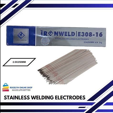 IRONWELD E308 16 1KG STAINLESS WELDING ELECTRODES WELDING ROD BFL