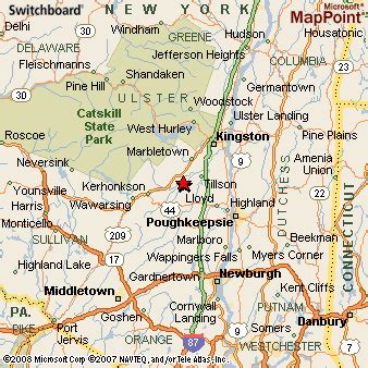 high falls  york  area map