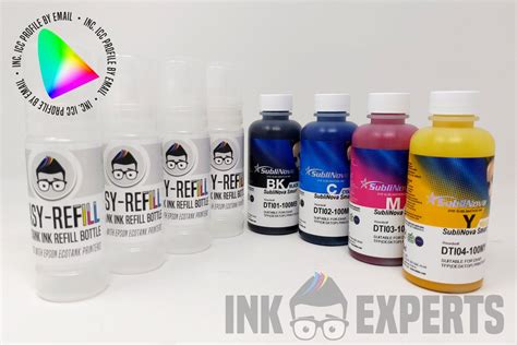 Sublimation ICC Profile Package For EPSON Ecotank ET 1810 Printer Using