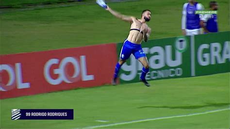 Aos Min Do Tempo Gol De P Nalti De Rodrigo Rodrigues Do Csa