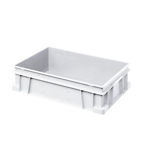 Denox Caja de plástico Norma Europa 600 x 400 x 170 mm Caja