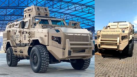 Polícia Federal brasileira recebe oito blindados Scorpion APC 4x4