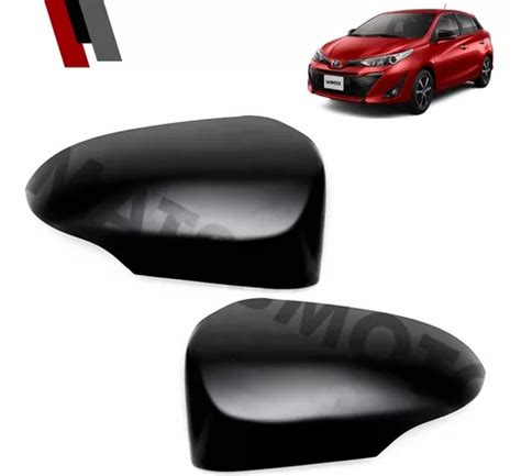 Set Cubre Espejos Black Toyota Yaris 2018 2021 Cuotas sin interés