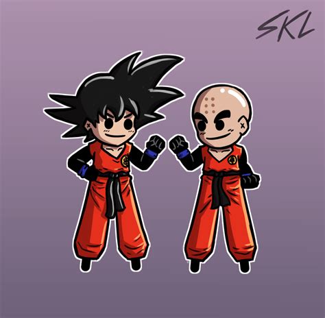 Goku And Krillin Turtle School By Skkull On Newgrounds