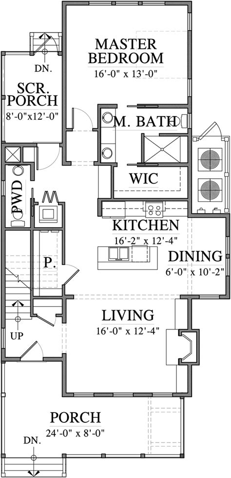 Canton Row - | Southern Living House Plans