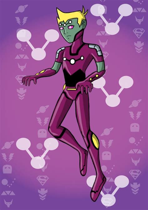 Brainiac 5 Brainy Superhero Robot Machine Legion Of Superheroes Animated Series Warner