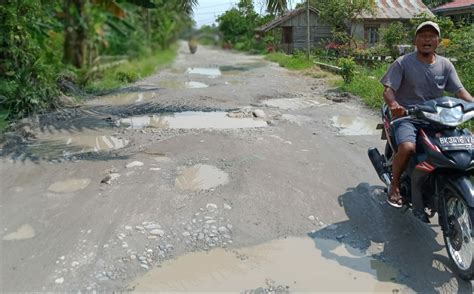 Macam Kolam Ikan Ruas Jalan Di Desa Dikeluhkan Warga Zulnas