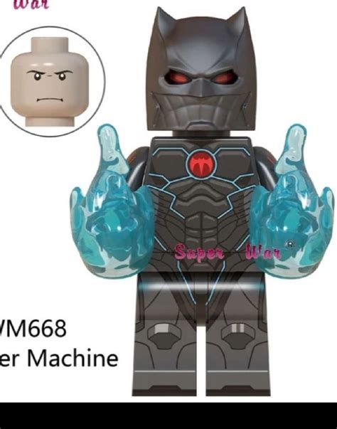 Boneco Tipo Lego Dc Murder Machine Dark Batman Brinquedo para Bebês