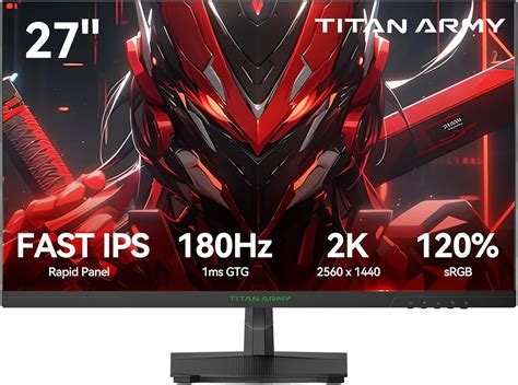 Gamer Aufgepasst Zwei 2K Gaming Monitore Von Titan Army Mit Bis Zu 240