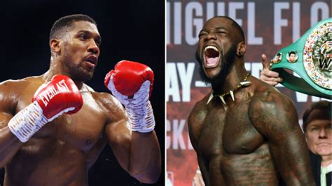 Deontay Wilder Confirms Anthony Joshua Fight Definitely Going Down