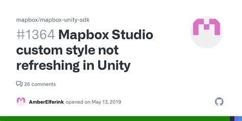 Mapbox Studio Custom Style Not Refreshing In Unity · Issue 1364