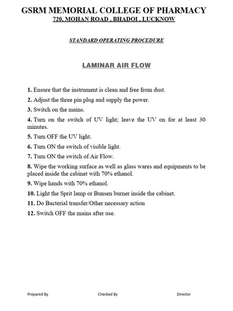 Laminar Air Flow | PDF