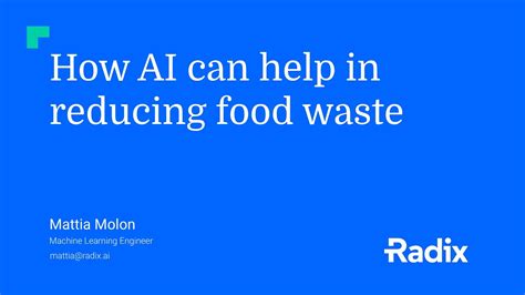 How Artificial Intelligence Can Help Reduce Food Waste Superlinear Ai