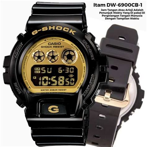 Jual Jam Tangan Pria Merk Casio G Shock Type DW6900 Baterai Free Box