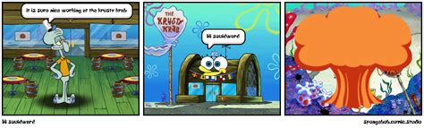 Hi Squidward Comic Studio