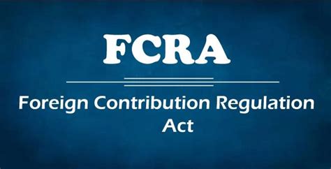 MHA Amended FCRA Rules For NGOs UPSC