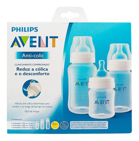 Kit Mamadeiras Philips Avent Classic E Ml Transparente Em