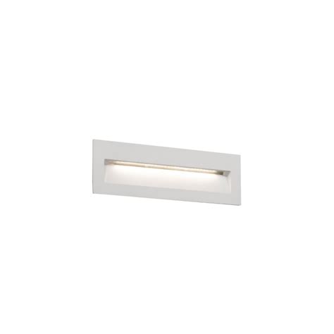 L Mpara Pared Aluminio Led Integrado Blanco Mate Dinoze Apliques De