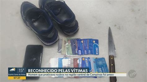 Homem é Preso Suspeito De Roubos No Centro De Campinas Após Ser