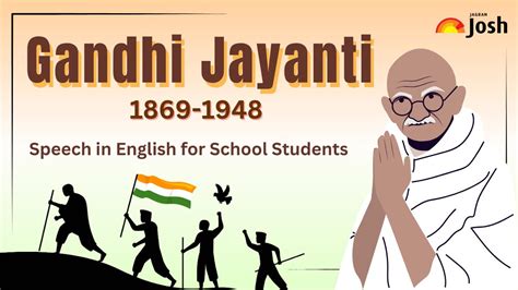 Gandhi Jayanti Speech Long And Short Speech On Mahatma Gandhi