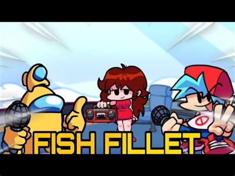 Fnf Fish Fillet But Yellow And White Impostor Sings It Fnf Cover Youtube