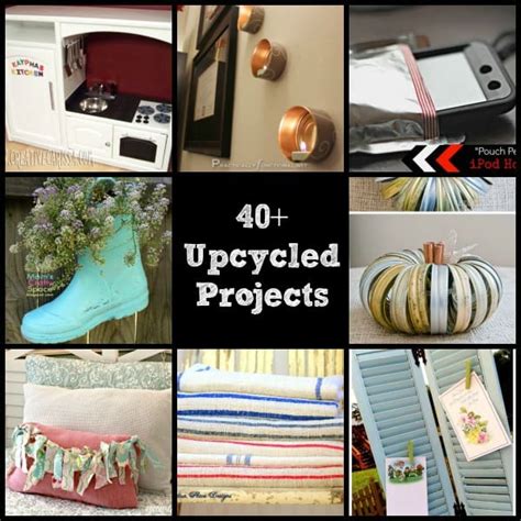 40 Upcycled And Recycled Crafts And Diy Projects The Happier Homemaker