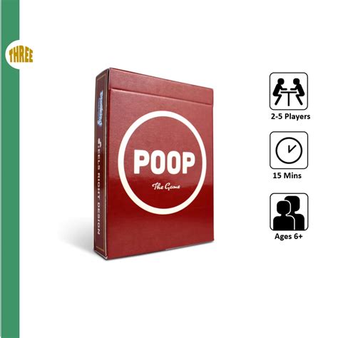 [SG STOCK]Poop The Game Family Friendly Board Games Adult Games for ...