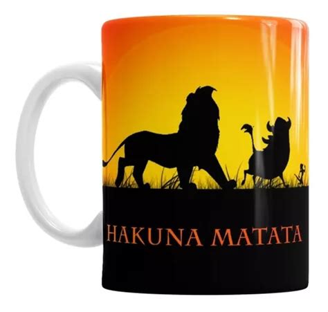 Tazas El Rey Le N Hakuna Matata Simba Mufasa Timon Pumba En Venta En