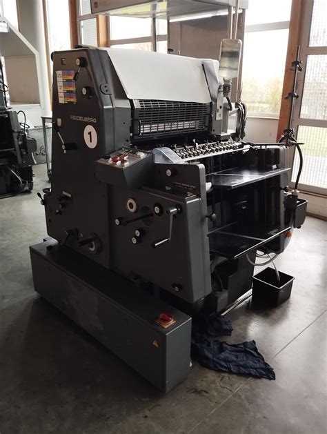 Gto Heidelberg Gto Printing Press Serial Number Flickr