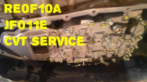 Re F Oa Nissan Xtrail Cvt Automatic Transmission Service Youtube