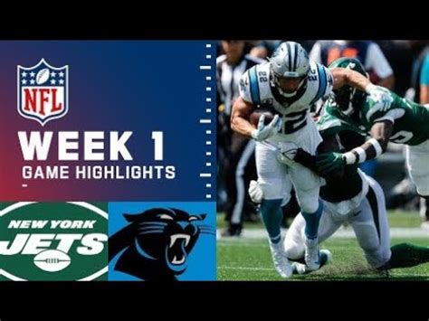 New York Jets Vs Carolina Panthers Week 1 Full Game Highlights YouTube