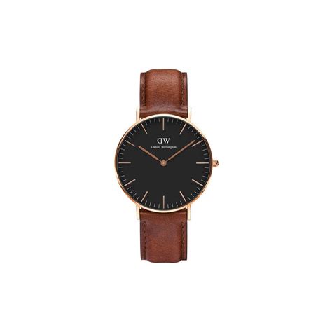 Daniel Wellington Classic 36mm St Mawes Rose Gold Stainless Steel Watch