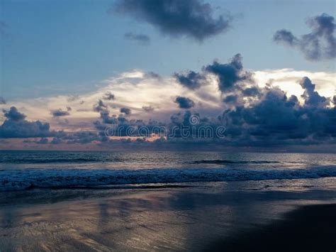 Beach view in the evening stock image. Image of sunlight - 269938245