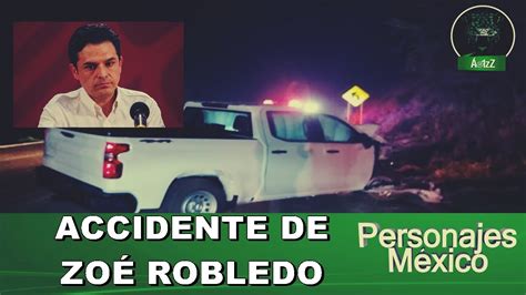 Comunicado Del Imss Zoé Robledo Sufre Accidente Automovilístico En Chiapas Youtube