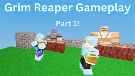 Grim Reaper Gameplay Part 1 Roblox Bedwars Youtube