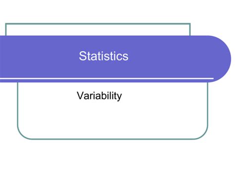 Variability