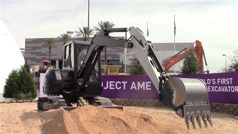 World S First D Printed Excavator In Action At Conexpo Con Agg