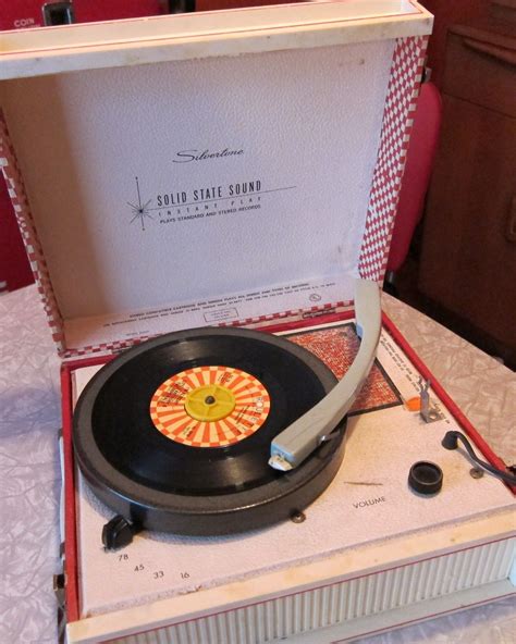 Vintage 1950s 1960s Portable Record Player Etsy Kids Record