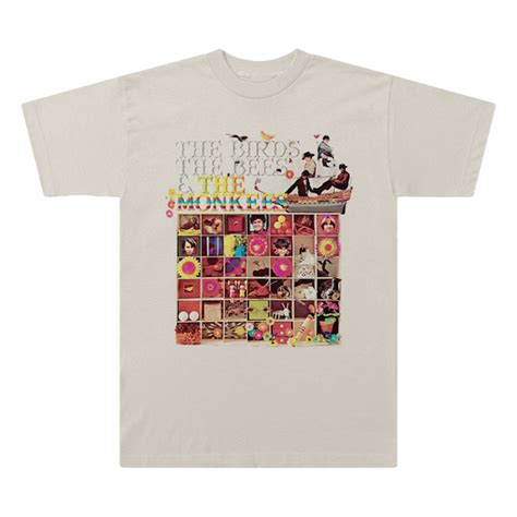 The Birds The Bees And The Monkees T Shirt The Monkees Official Store