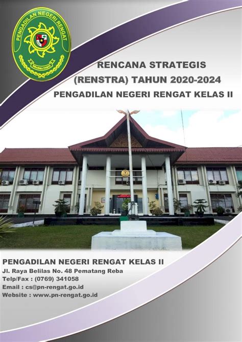 PDF RENCANA STRATEGIS RENSTRA TAHUN 2020 2024 RENSTRA TAHUN 2020