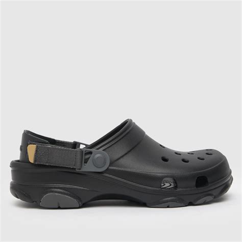 Crocs Black All Terrain Clog Sandals Shoefreak