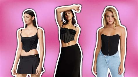 The 15 Best Black Corsets To Shop Right Now And How To Style Them