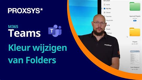 Wijzig De Kleur Van Een Folder In Onedrive Of Teams Proxsys Ict Youtube