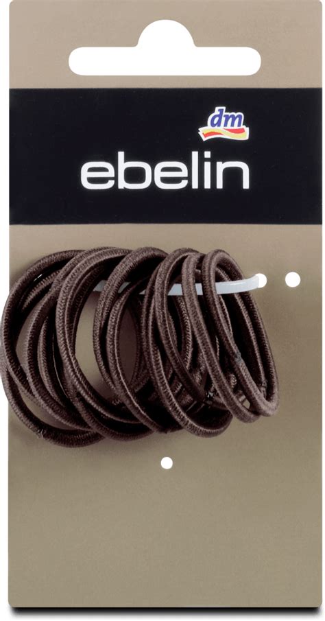 Ebelin Elastici Per Capelli Piccoli Marroni Pz Dm Italia