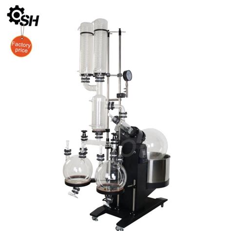 Explosion Proof Large 100l Industrial Rotary Evaporator 100 Liter Systems With Motorized Lift