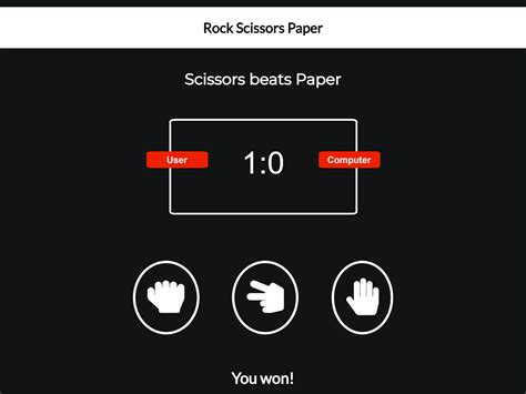 Rock Paper Scissors Game In JavaScript CodeHim