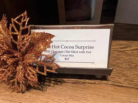 Delicious Olaf Hot Cocoa Surprise Returns To The Ganachery MickeyBlog