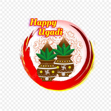 Ugadi Festival White Transparent Happy Ugadi Festival Of India Happy